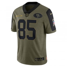 San Francisco 49ers Tröjor George Kittle 85 Nike 2021 Salute to Service - Herr